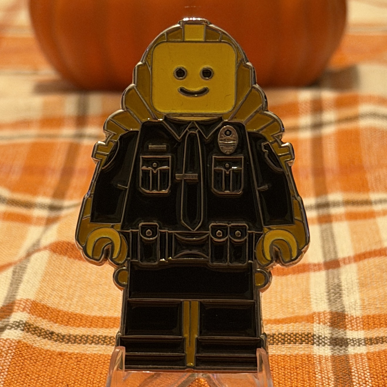 Gastonia Bomb Squad LEGO Man — back