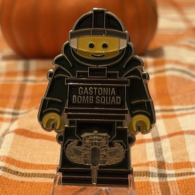 Gastonia Bomb Squad LEGO Man