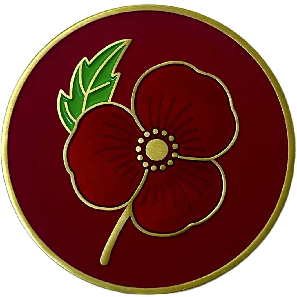 MPU - Remembrance poppy — back