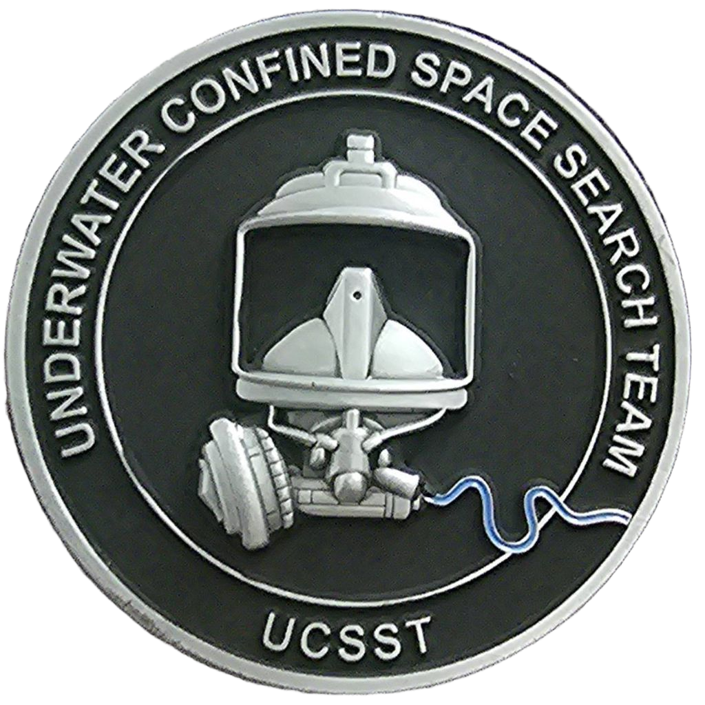 Marine Policing Unit & UCSST Challenge Coin — back