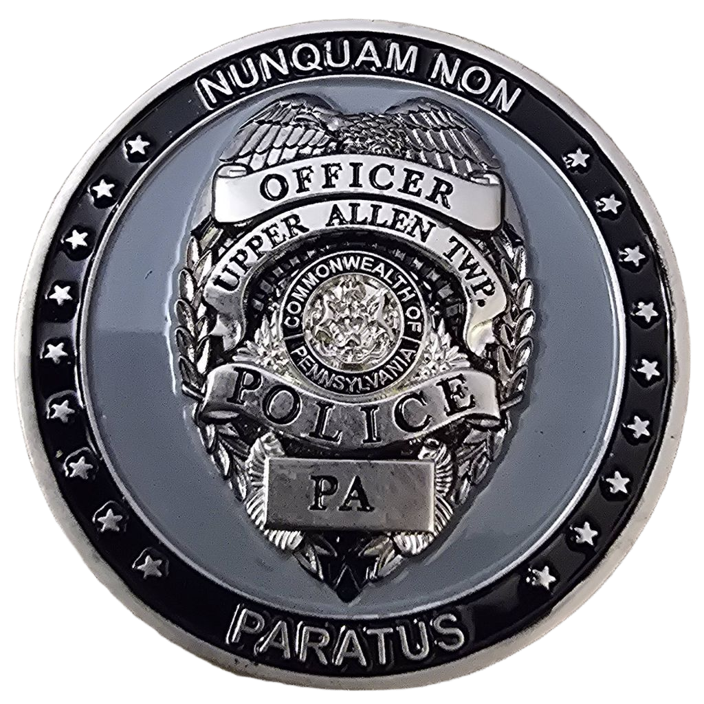 Upper Allen Township Police Challenge Coin — front