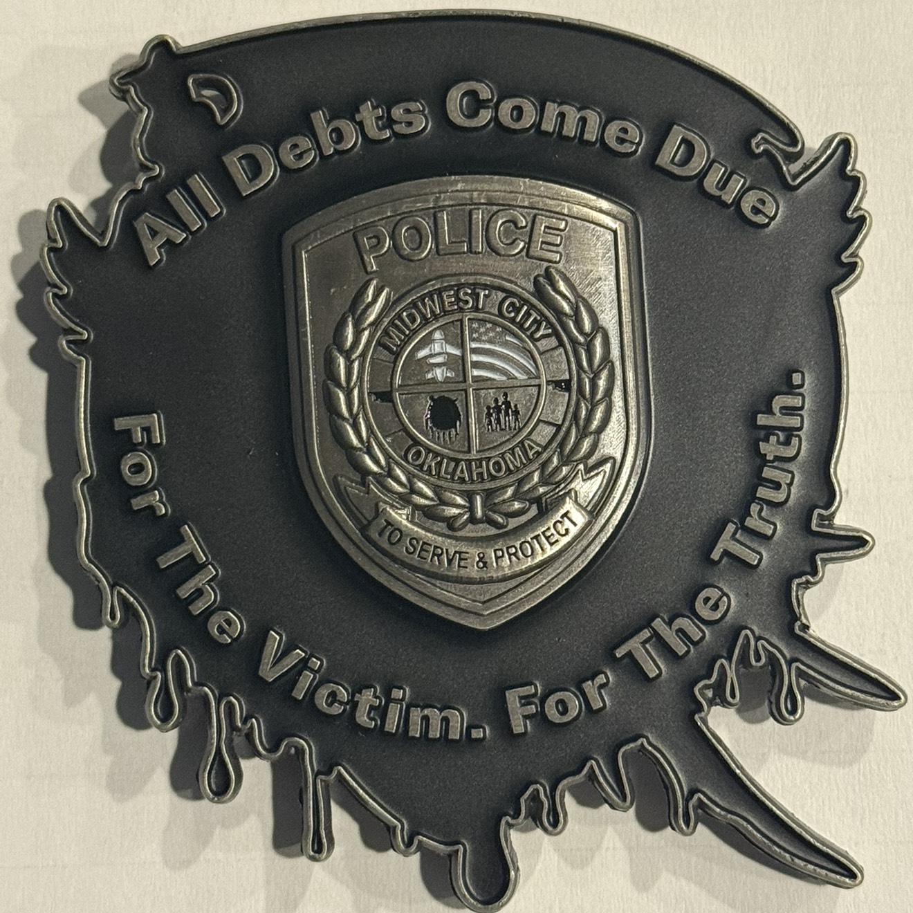 Midwest City, OK Police Department Forensics — back
