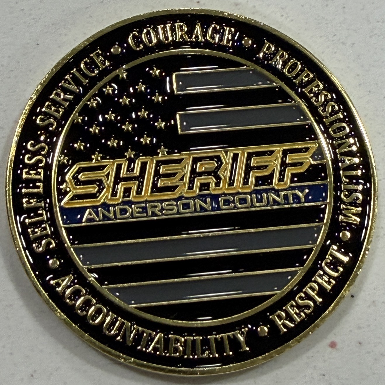 Anderson County Sheriff — front