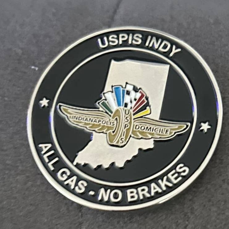 Indy 500 coin — front