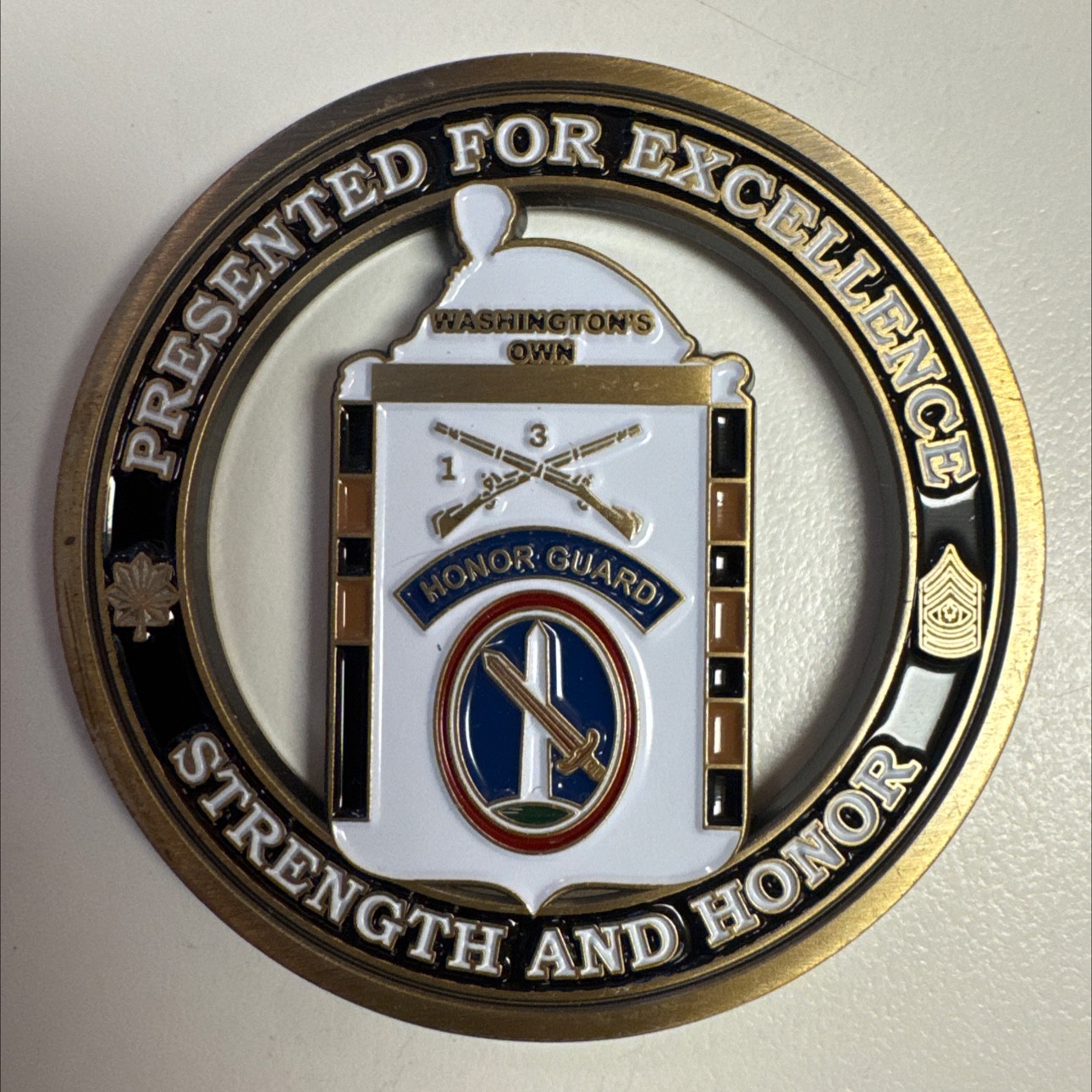 One Legion 1st BN 3D US IN The Old Guard — back