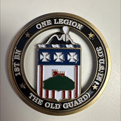 One Legion 1st BN 3D US IN The Old Guard
