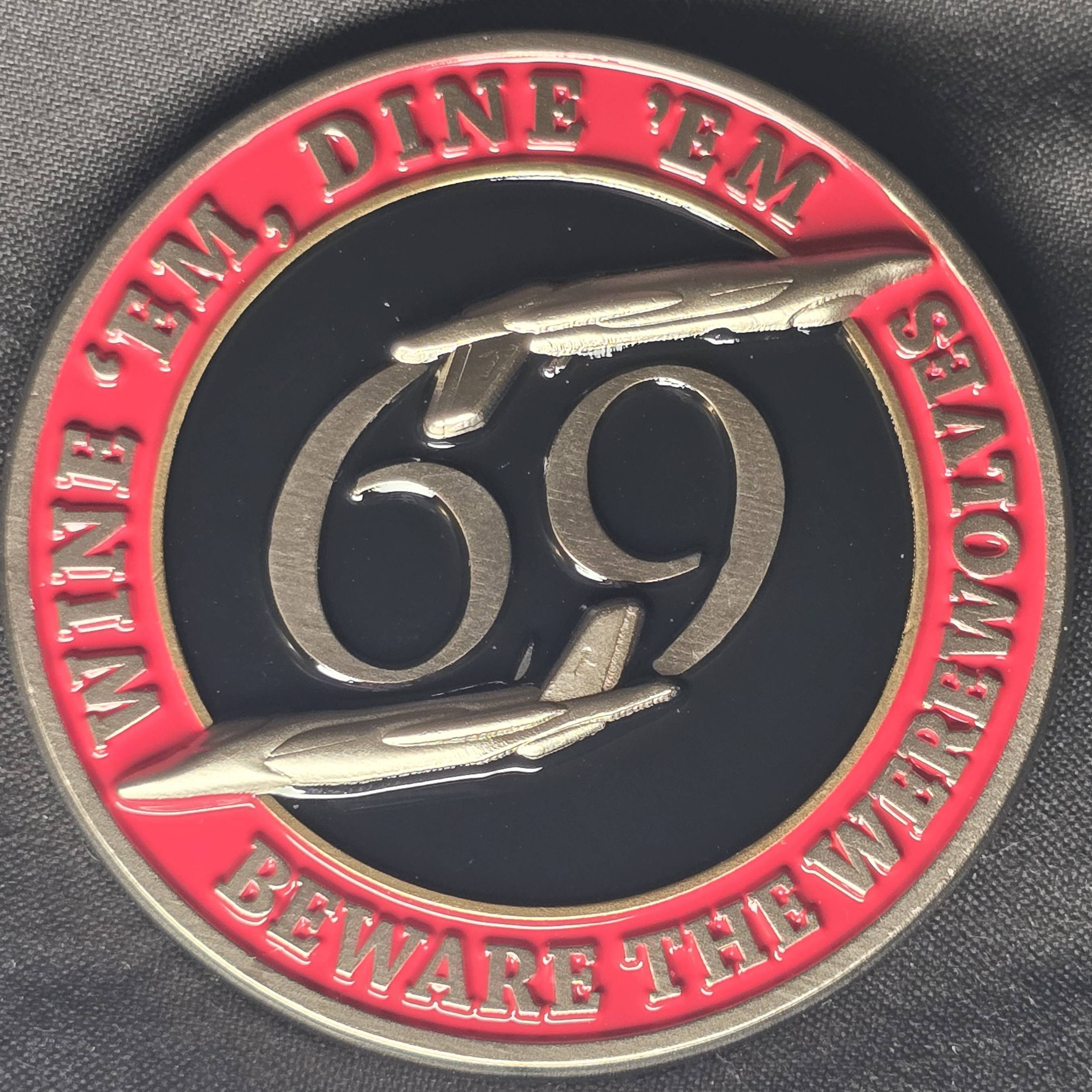69th fighter squadron werewolves — back