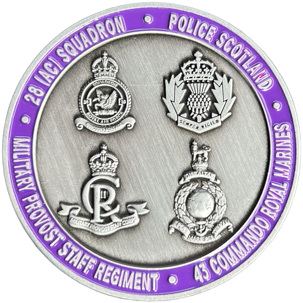 Exercise Kukri Dawn March 2026 Challenge Coin — back
