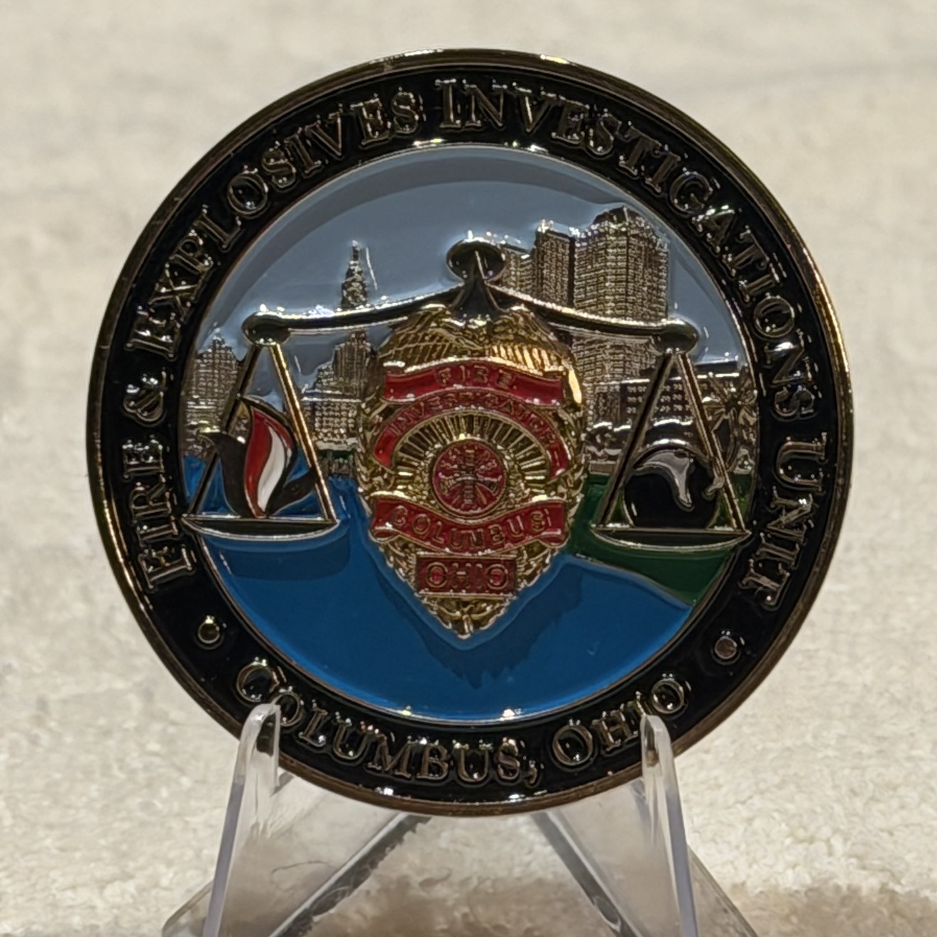 Columbus Fire Bomb Squad — front