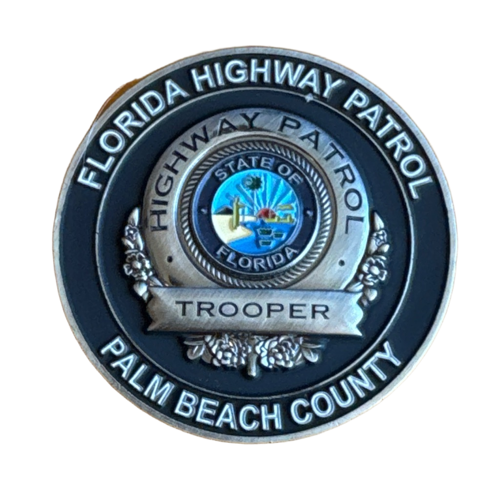 Florida Highway Patrol - Troop L - Lake Worth District — back