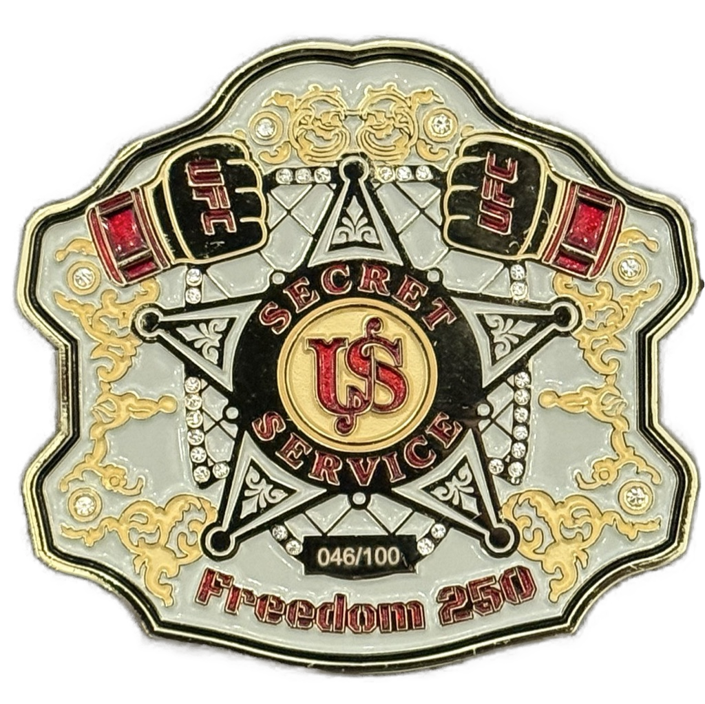 US Secret Service / UFC Freedom 250 — back