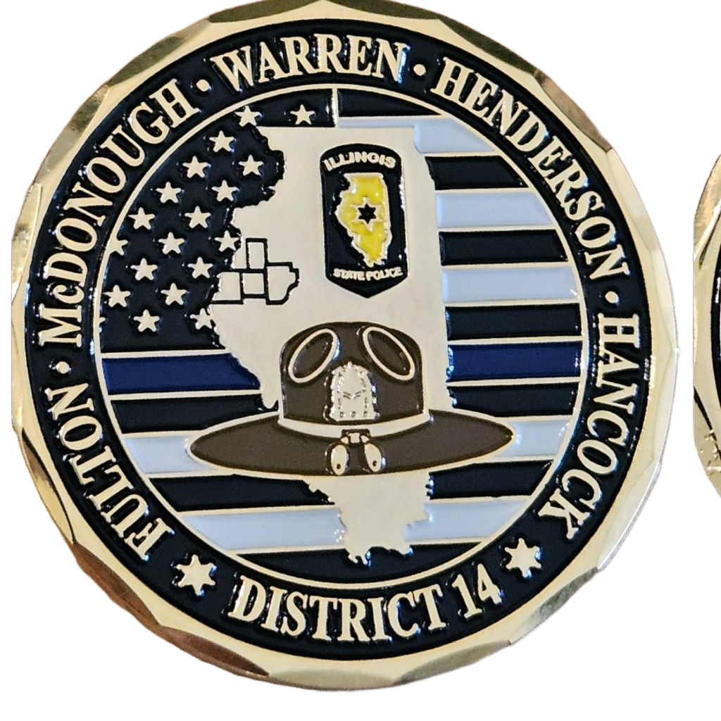 Illinois State Police District 14 — front