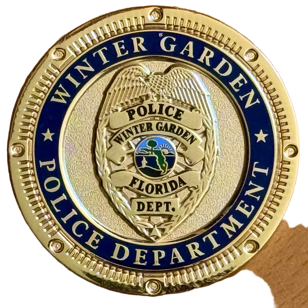 Winter Garden Police - Criminal Investigations (Florida) — back