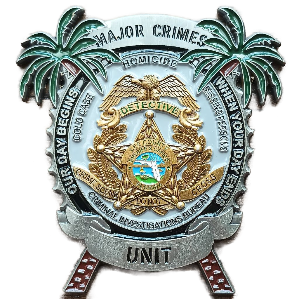 Lee County Sheriff's Office Major Crimes Unit — back
