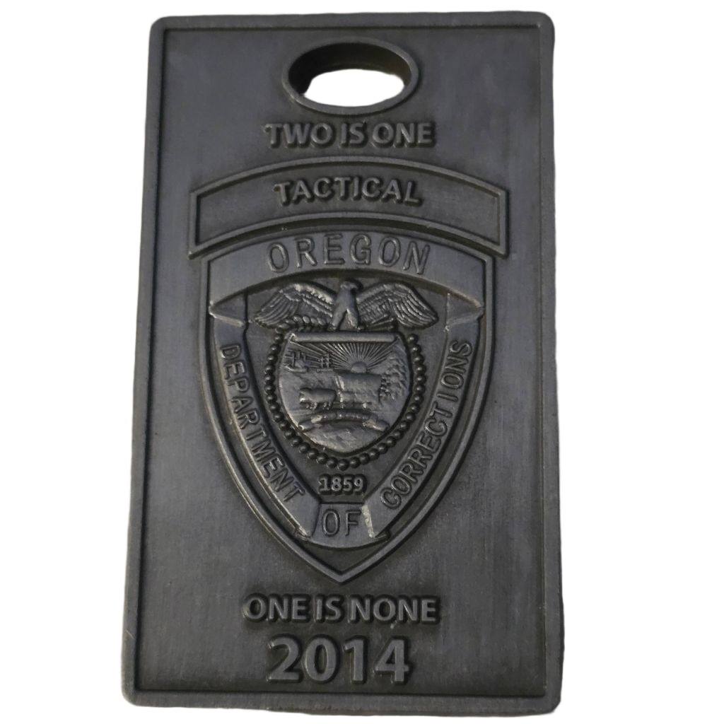 OSP Tactical Operator Challenge Coin — back