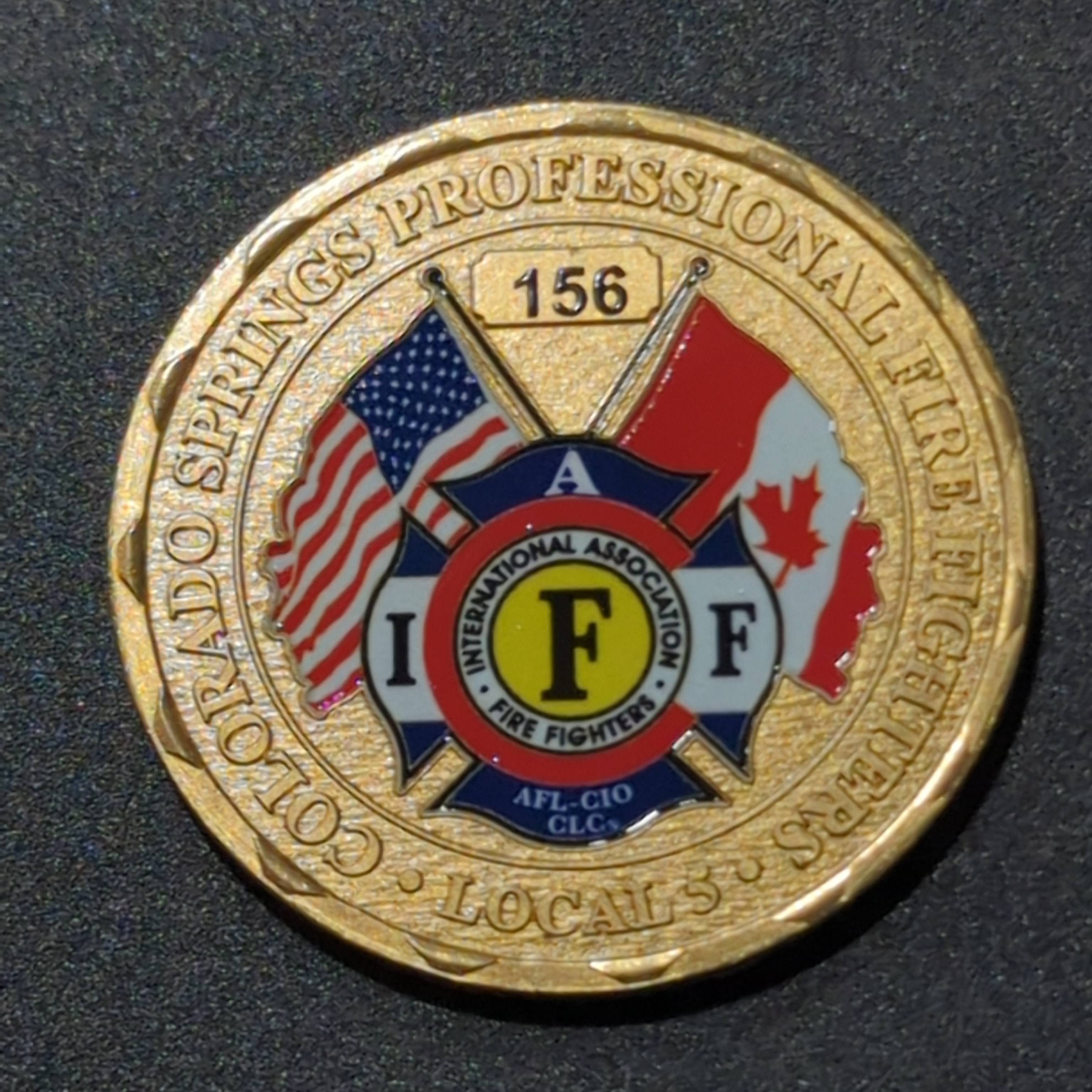 Fallen Firefighter Memorial — back
