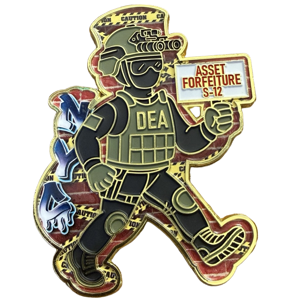 DEA NYC Squad 12 Asset Forfeiture — front