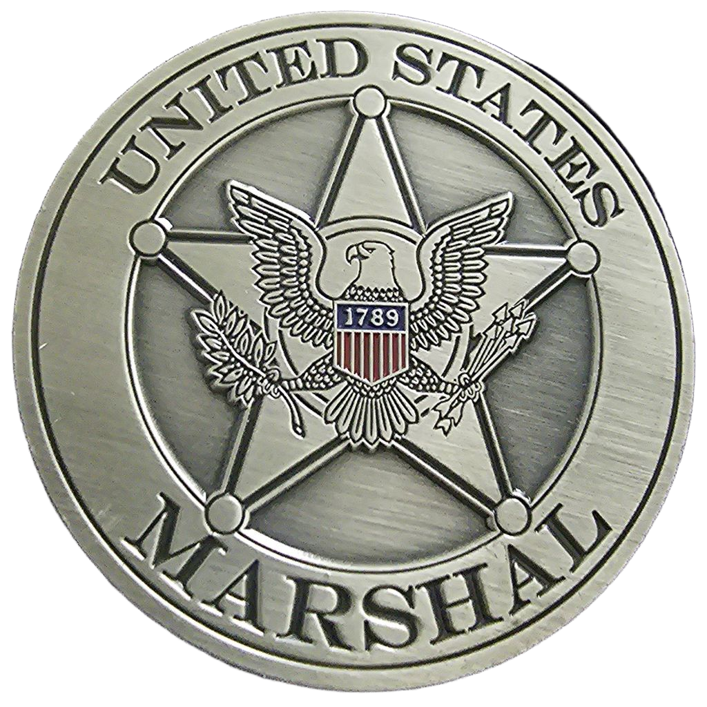 Detroit Fugitive United States Marshal Apprehension Team Challenge Coin — front