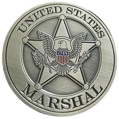 Detroit Fugitive United States Marshal Apprehension Team Challenge Coin