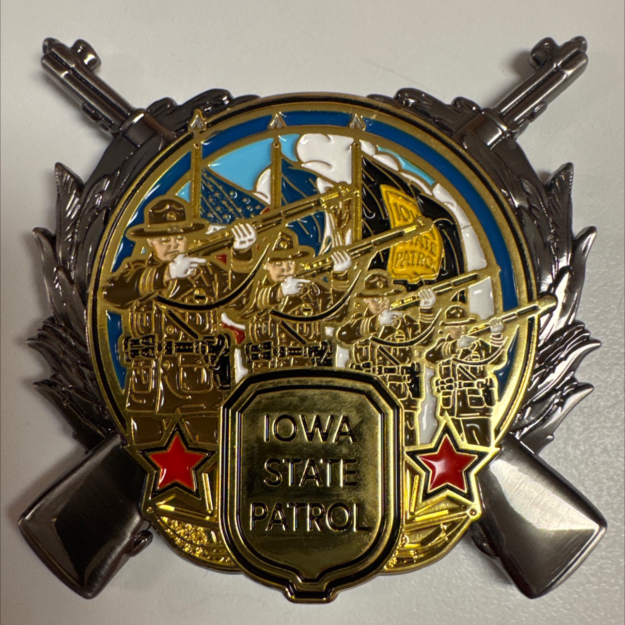 Iowa State Police Honor Guard — front