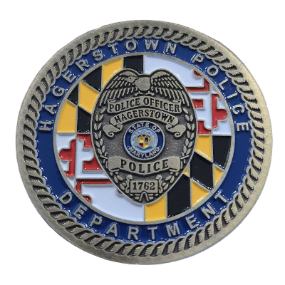 Hagerstown Police Department Coin