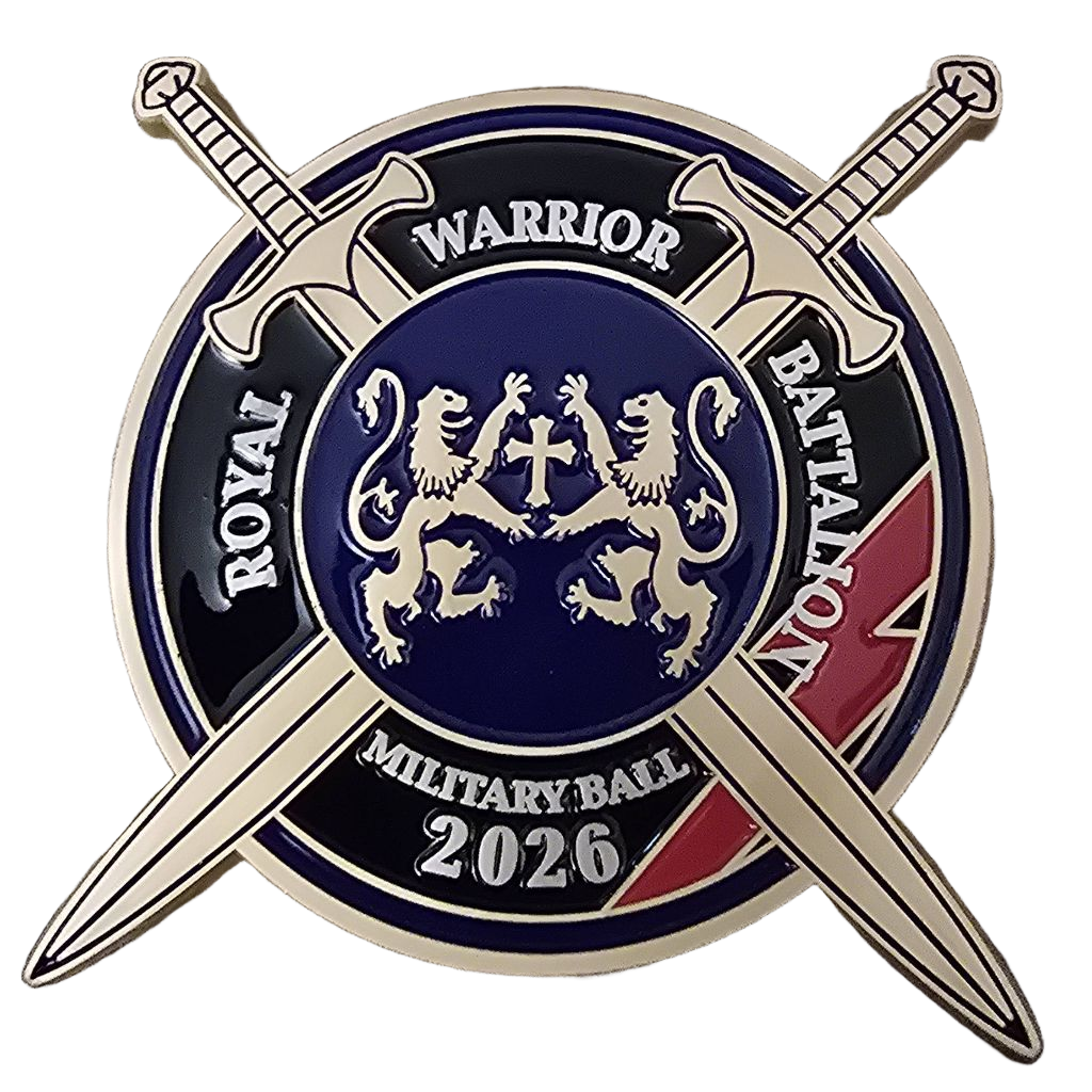 Royal Warrior Military Ball 2026 / ROTC Leadership Excellence Challenge Coin — front