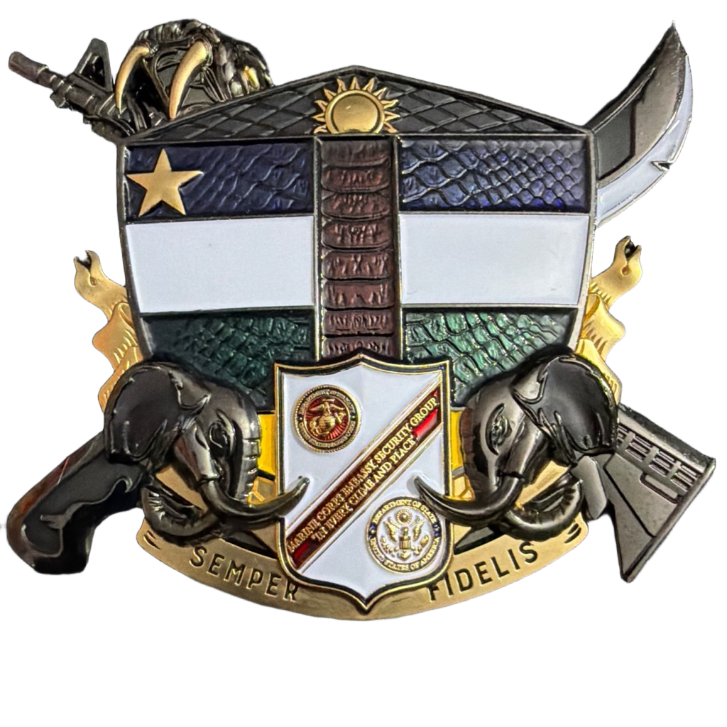 MSG Bangui, Central AF Republic — back