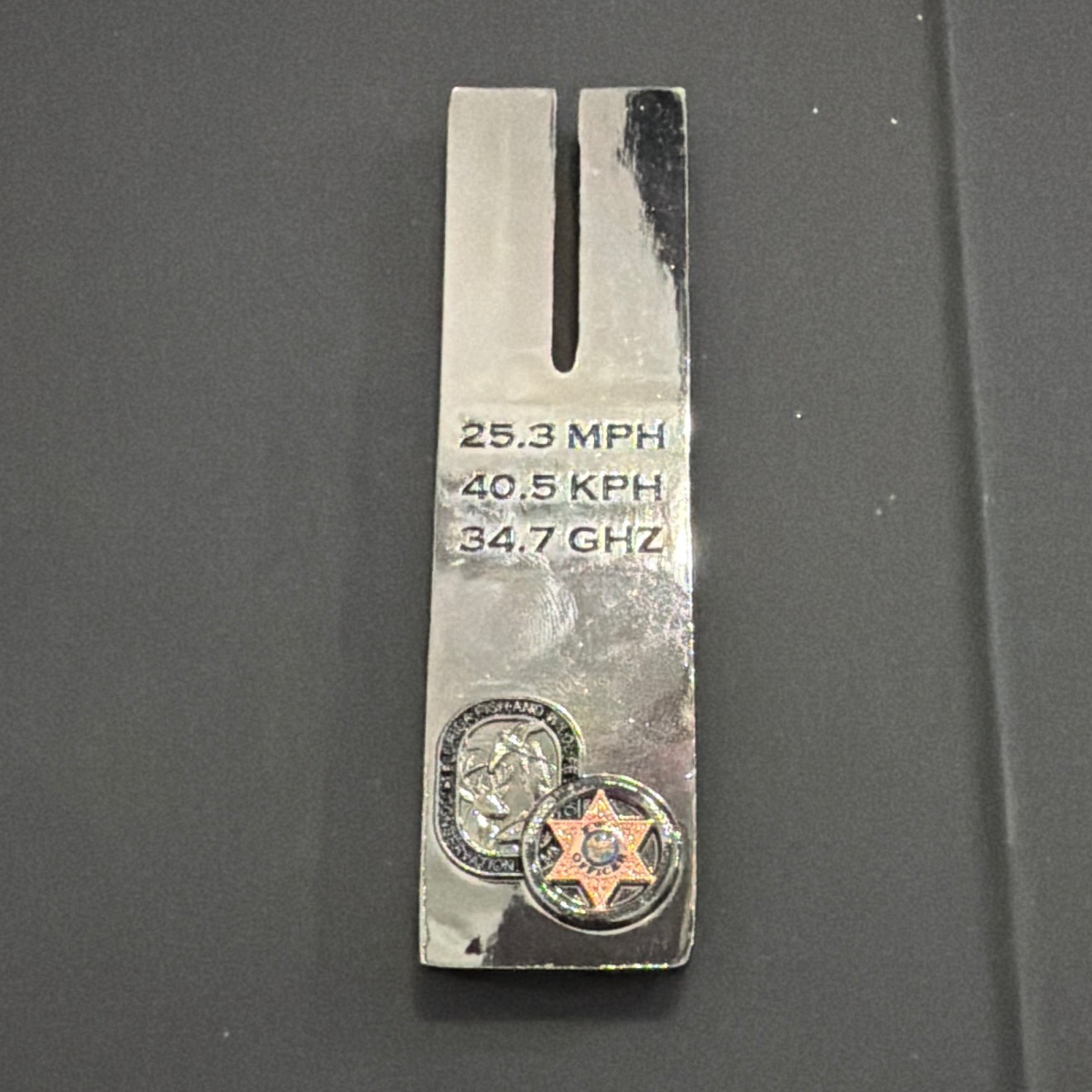 Polished Nickel — back