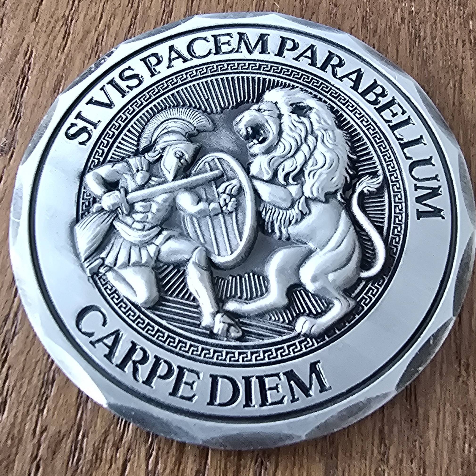 SI VIS PACEM PARABELLUM- silver — back