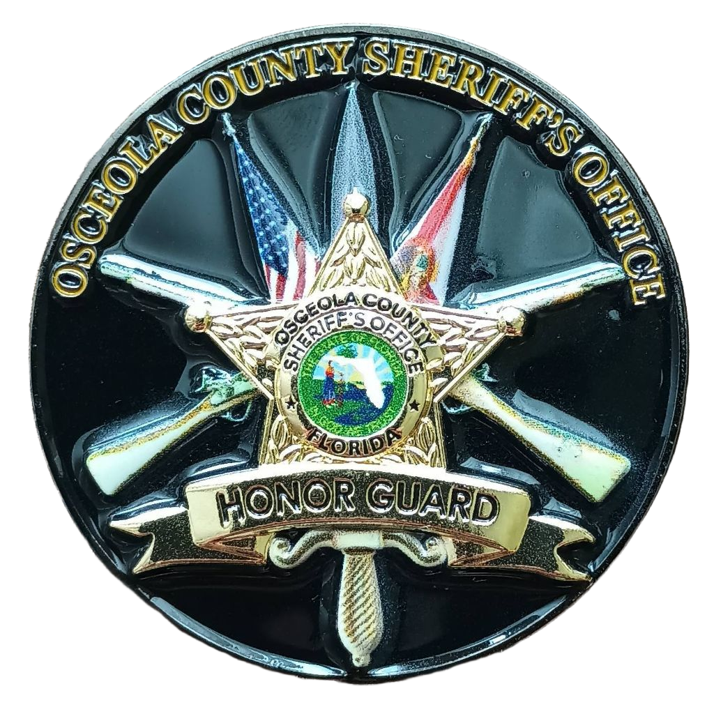 Osceola County Sheriff's Office Honor Guard — back