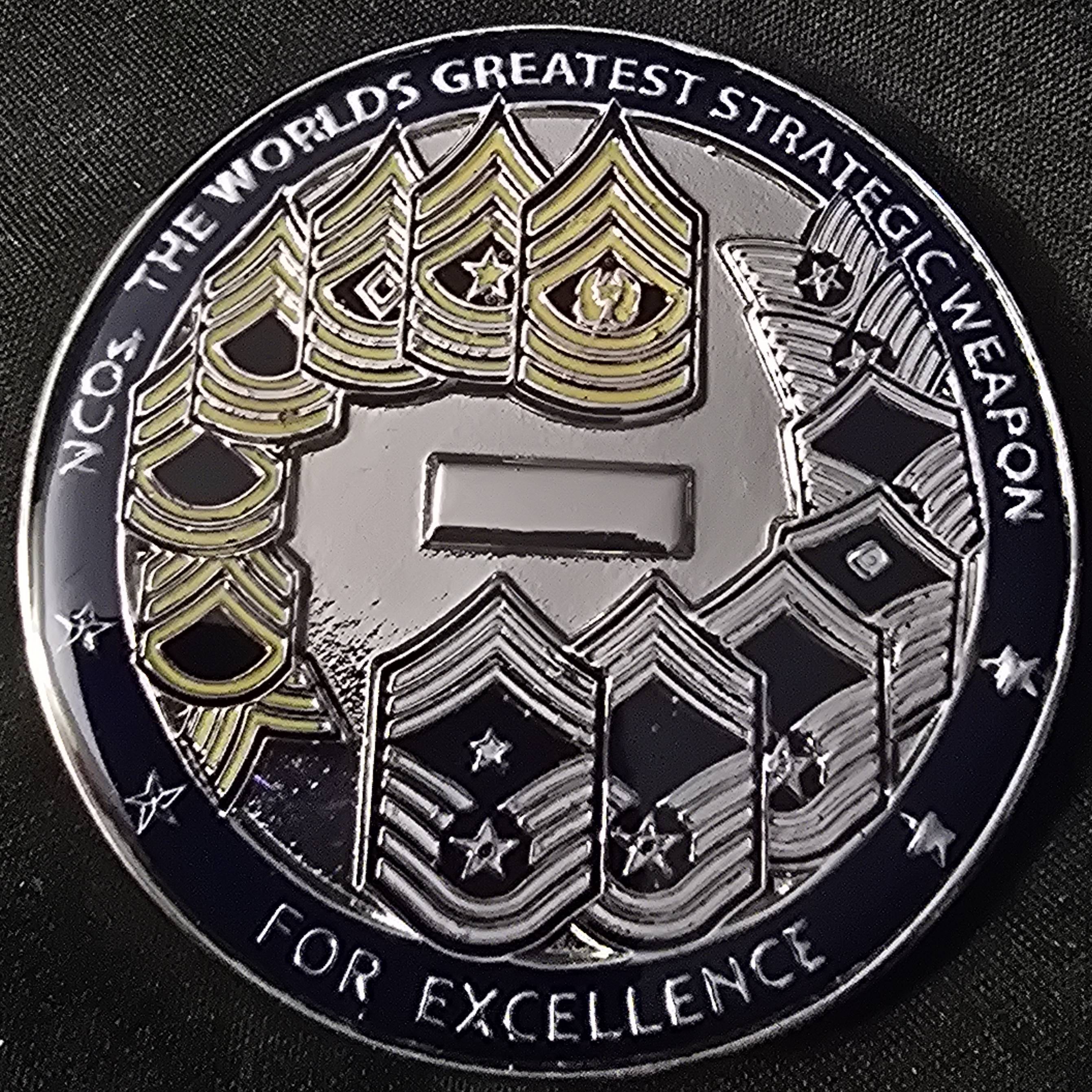 West Virginia National Guard command senior enlisted leader. — back
