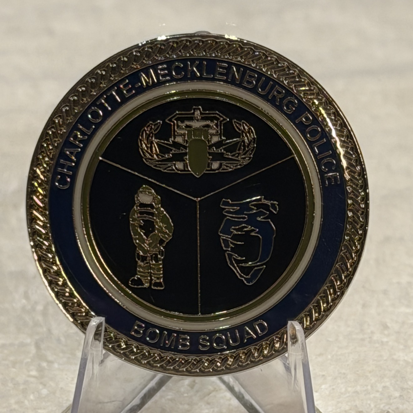 Charlotte Mecklenburg bomb Squad — front