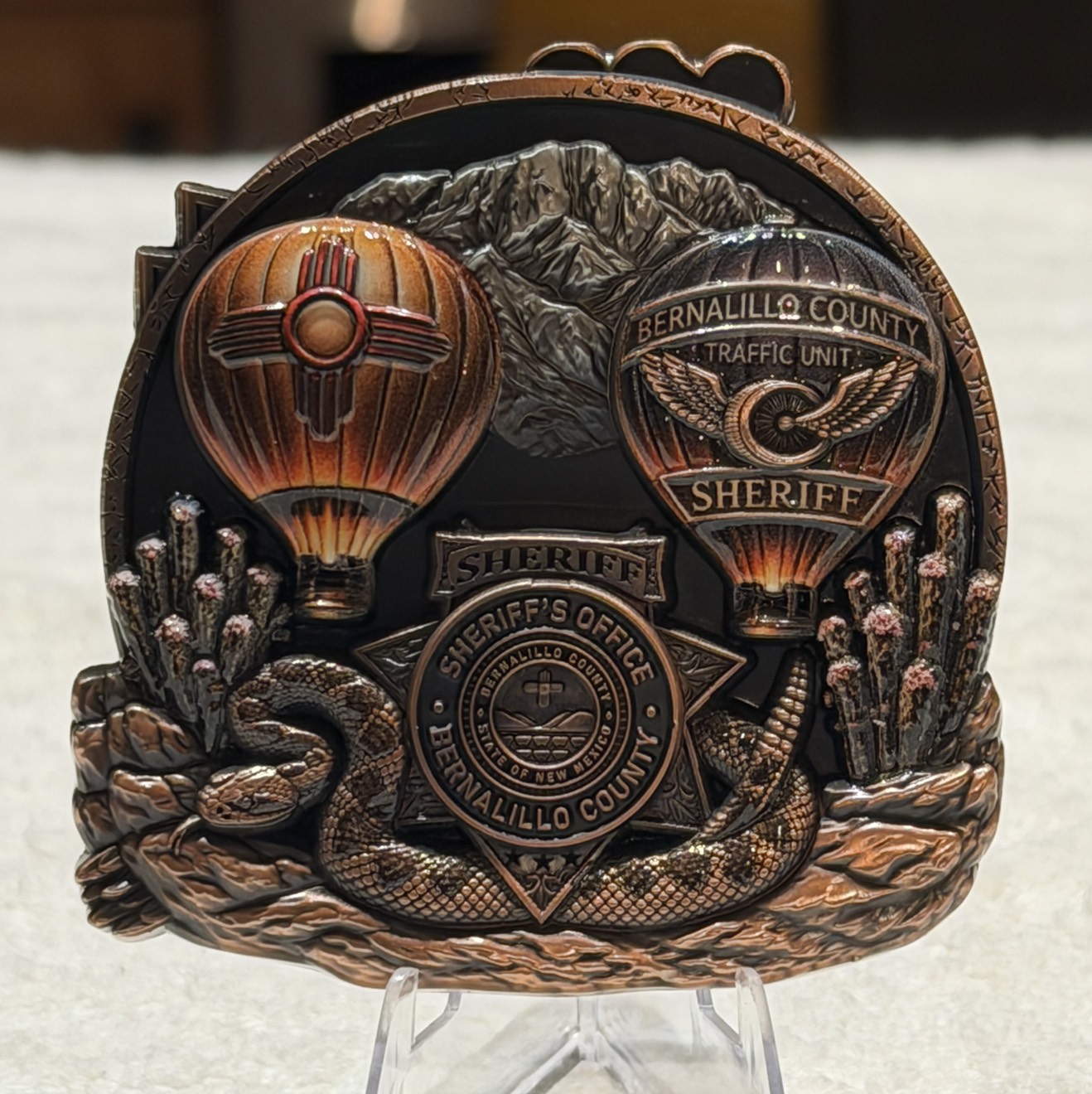 Bernalillo County Sheriff Balloon Fiesta — back