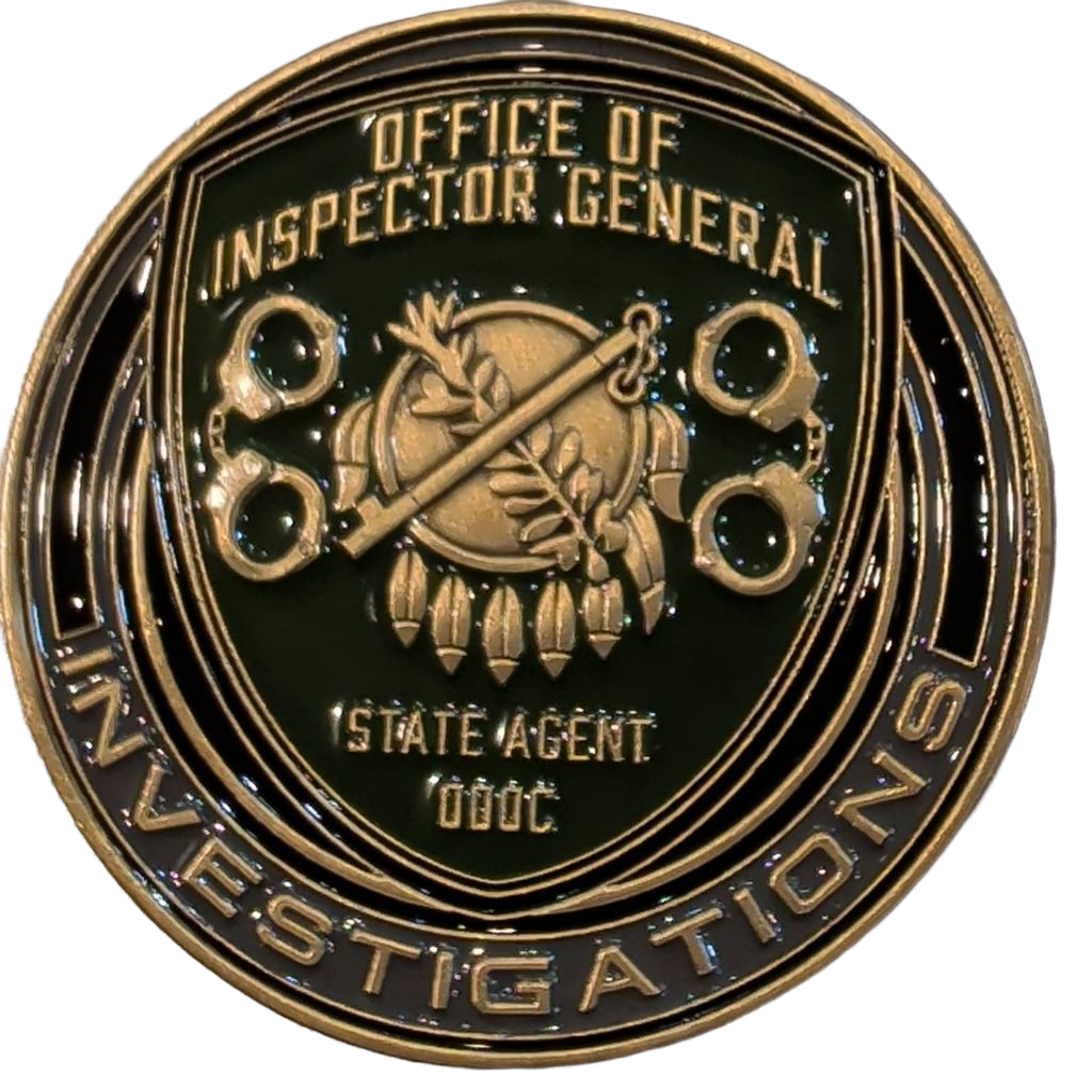Oklahoma Department of Corrections Inspector General — front