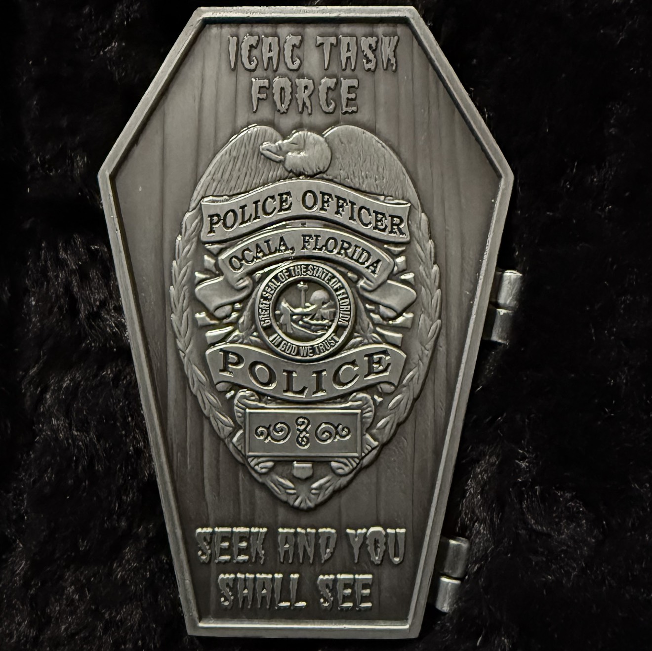 Ocala Police Department ICAC Creepshow - Series 3 (Silver Variant) — back