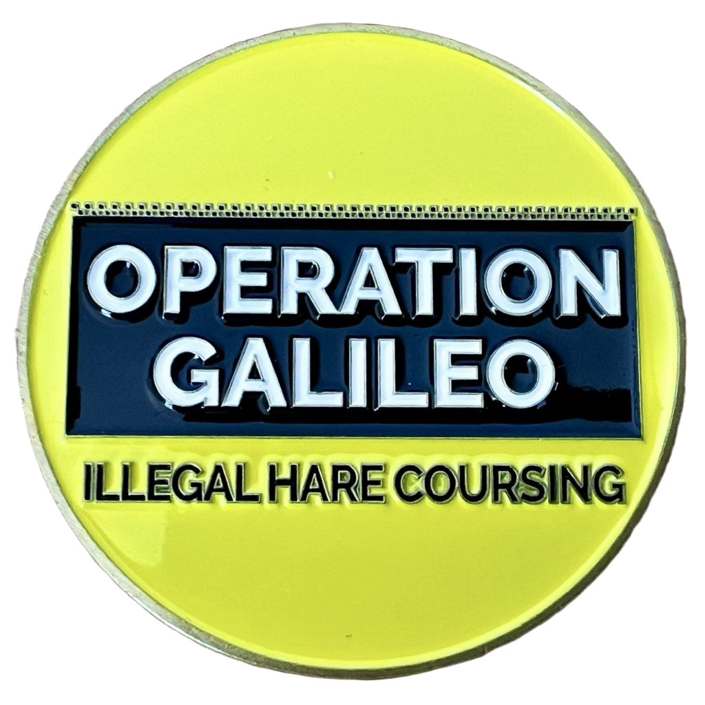 Operation Galileo / National Wildlife Crime Unit Challenge Coin — front