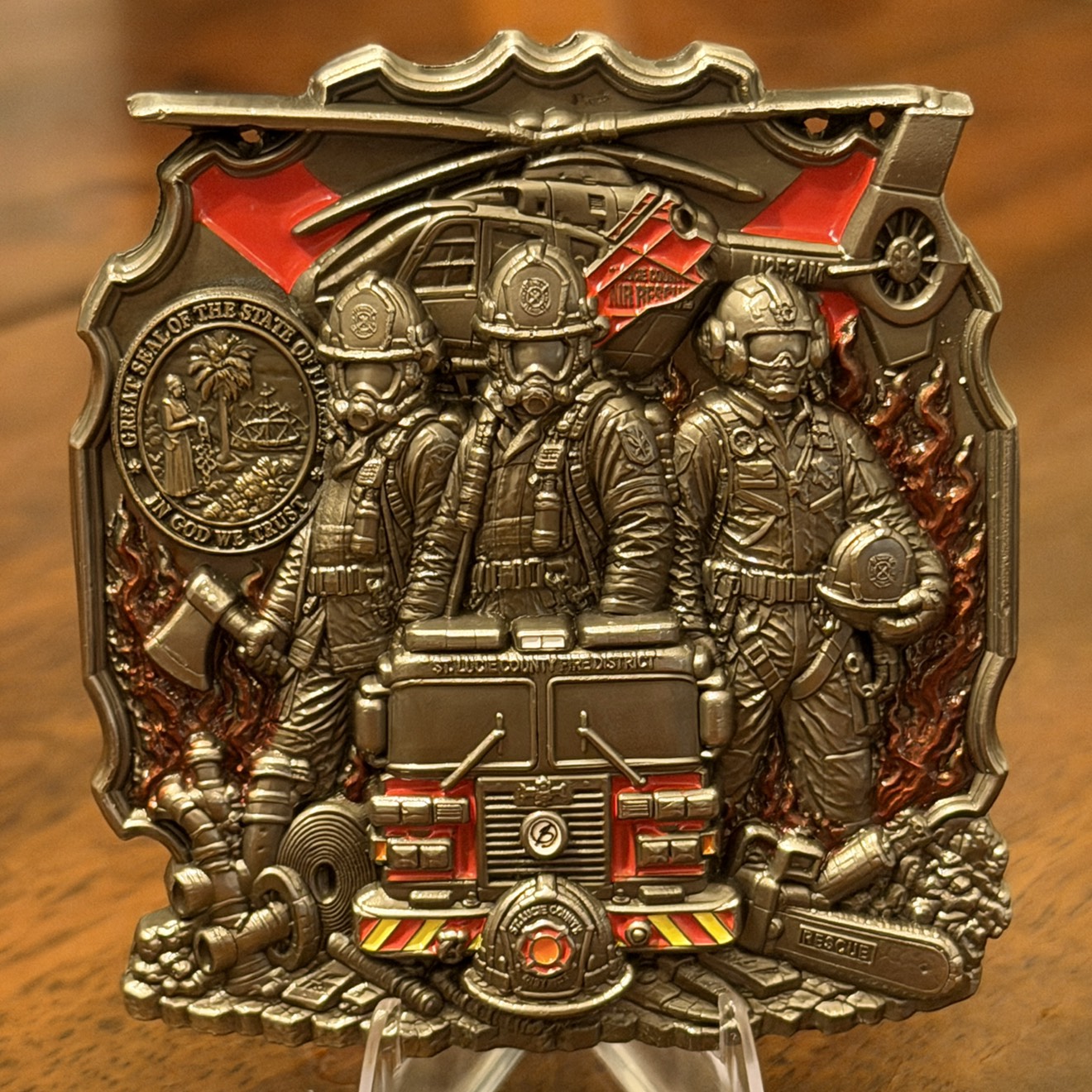 St. Lucie Fire Department — back
