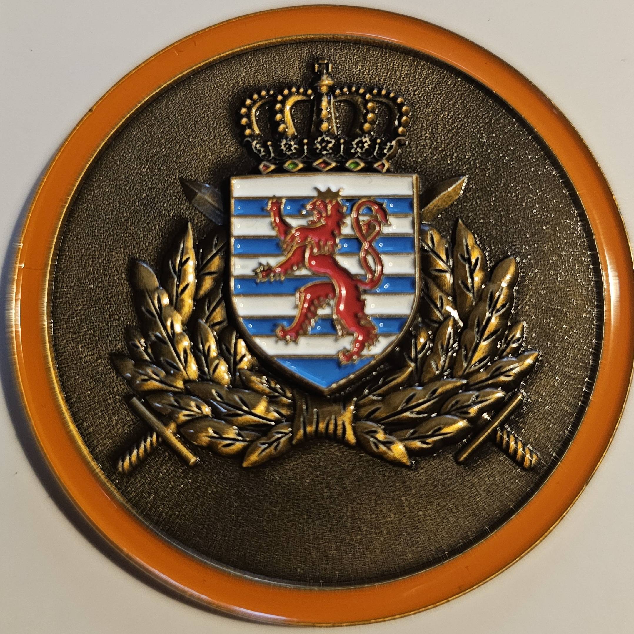 Luxembourg 🇱🇺 Armed Forces CBRN — back