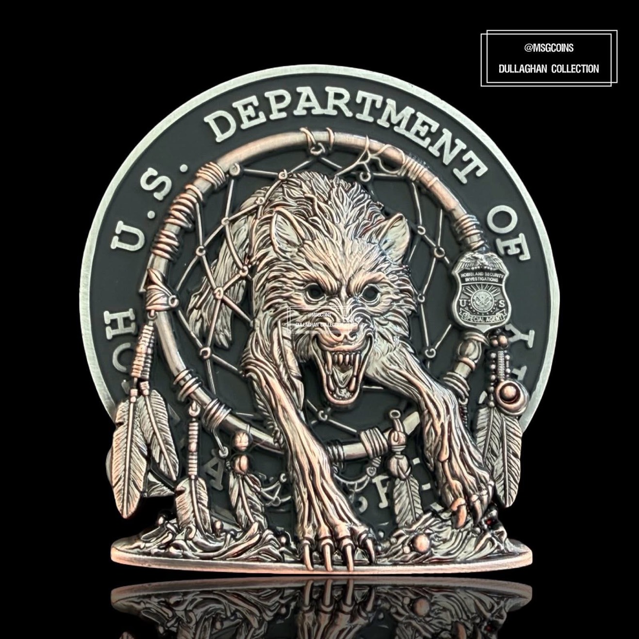 Homeland Security Shadow Wolves Mack — back