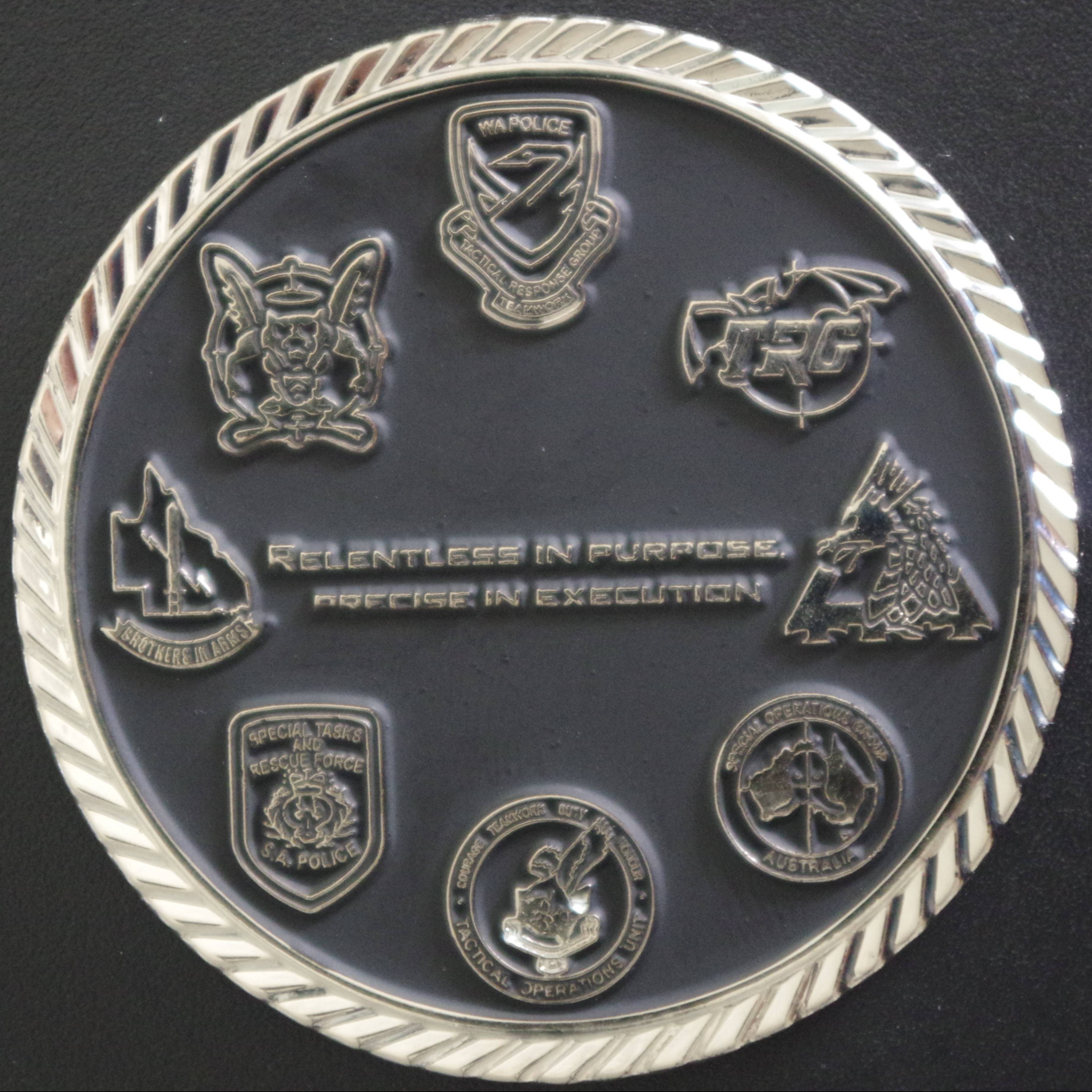 Australian Police Tactical Groups — back