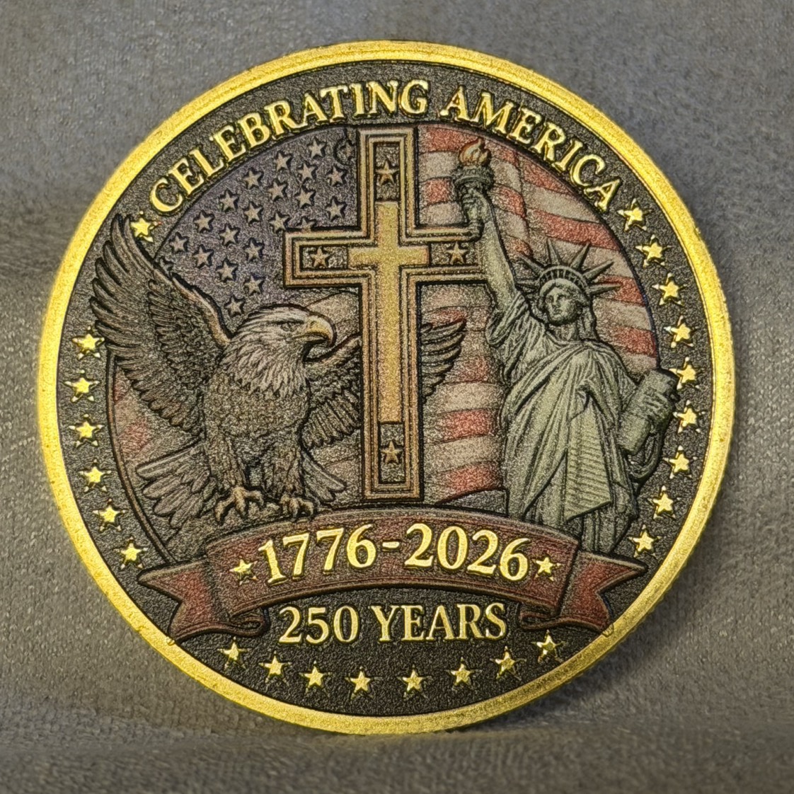 250th USA — back