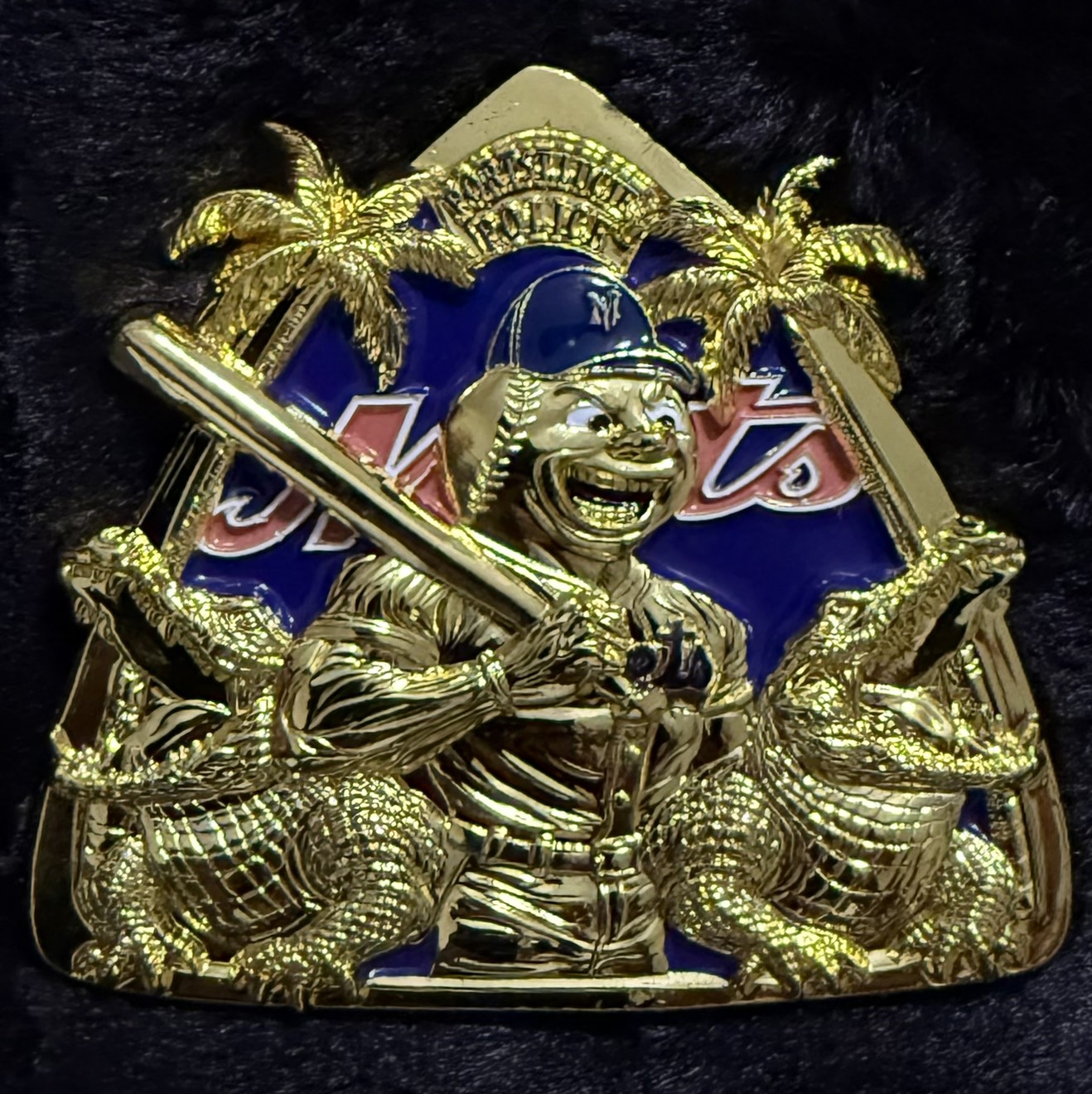 Port St. Lucie Police Department Mets Detail (Gold Variant) — front
