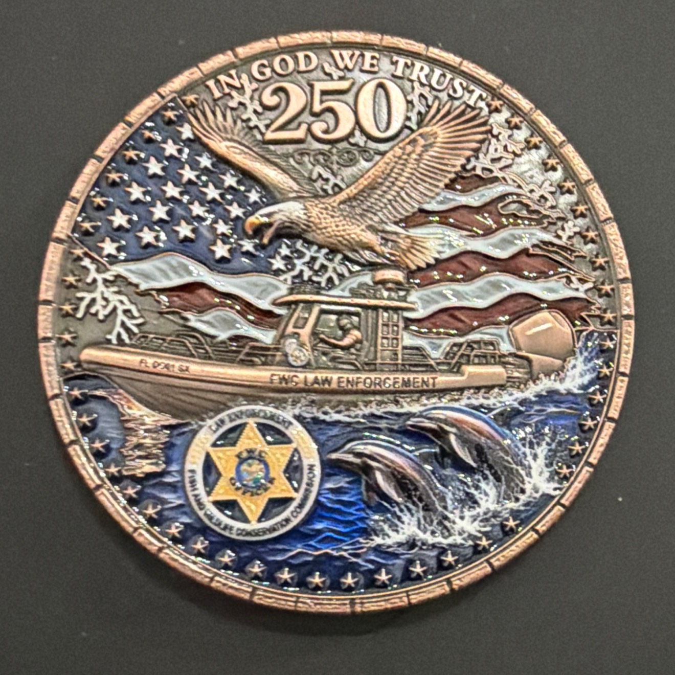 America 250th — back