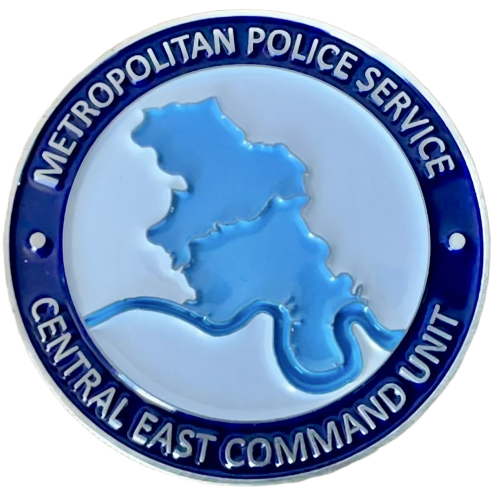 Metropolitan Police Service Central East Command Unit Challenge Coin — front