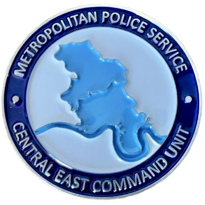 Metropolitan Police Service Central East Command Unit Challenge Coin