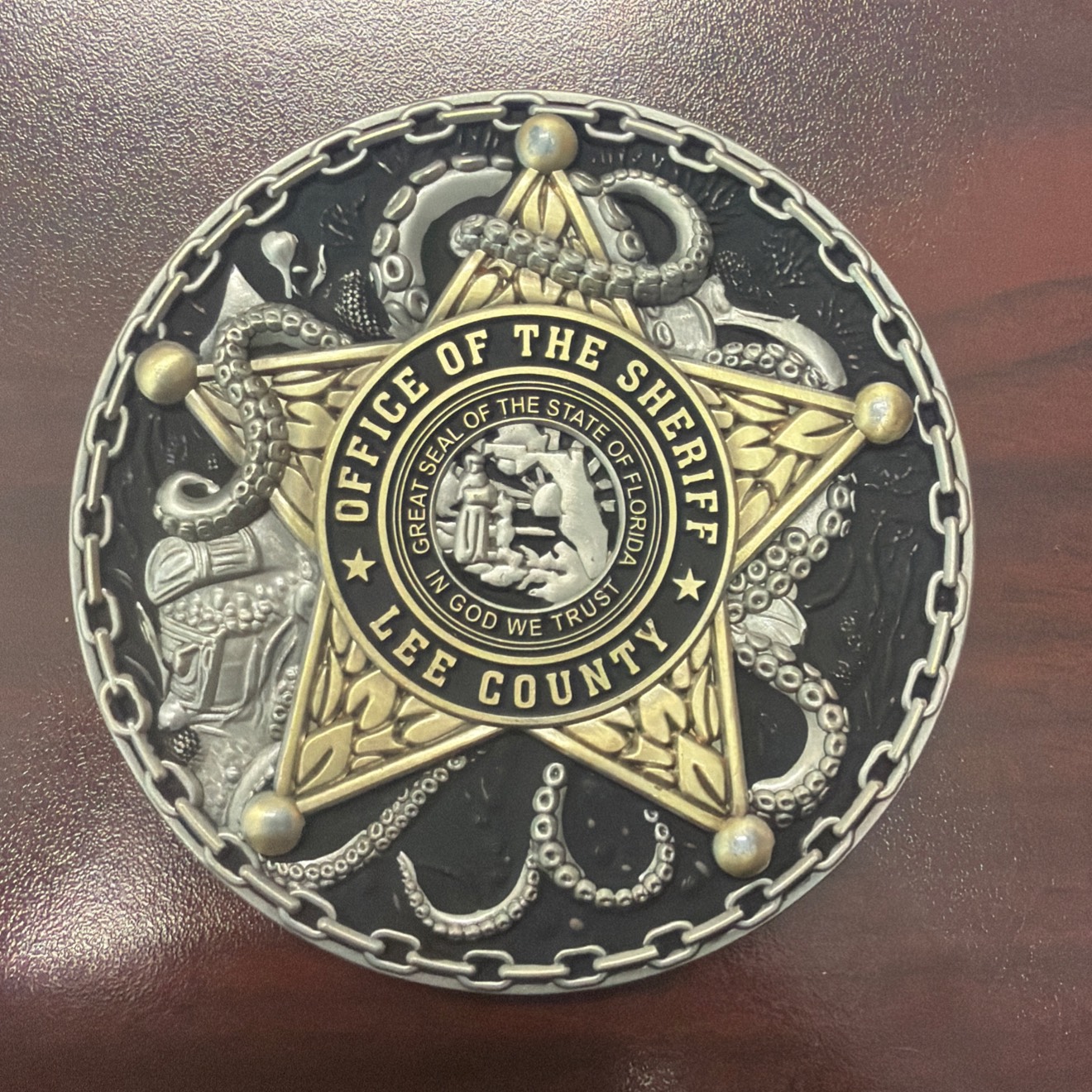 Lee County Marine — back