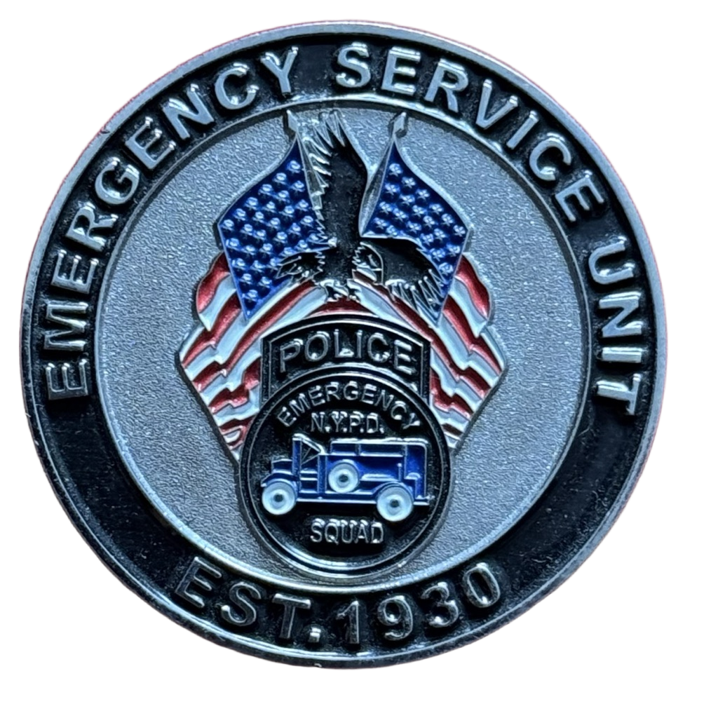 NYPD Emergency Service Unit Truck 1 Manhattan — back