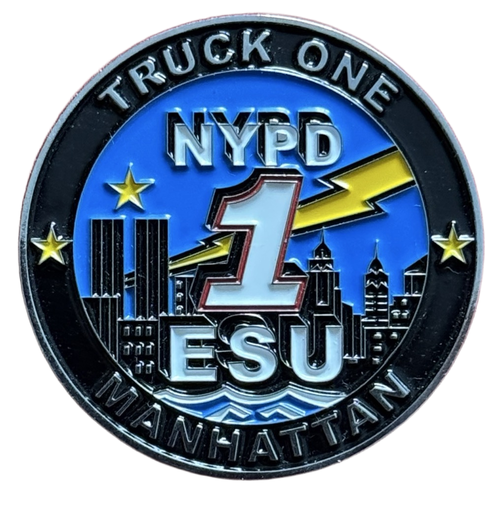 NYPD Emergency Service Unit Truck 1 Manhattan — front