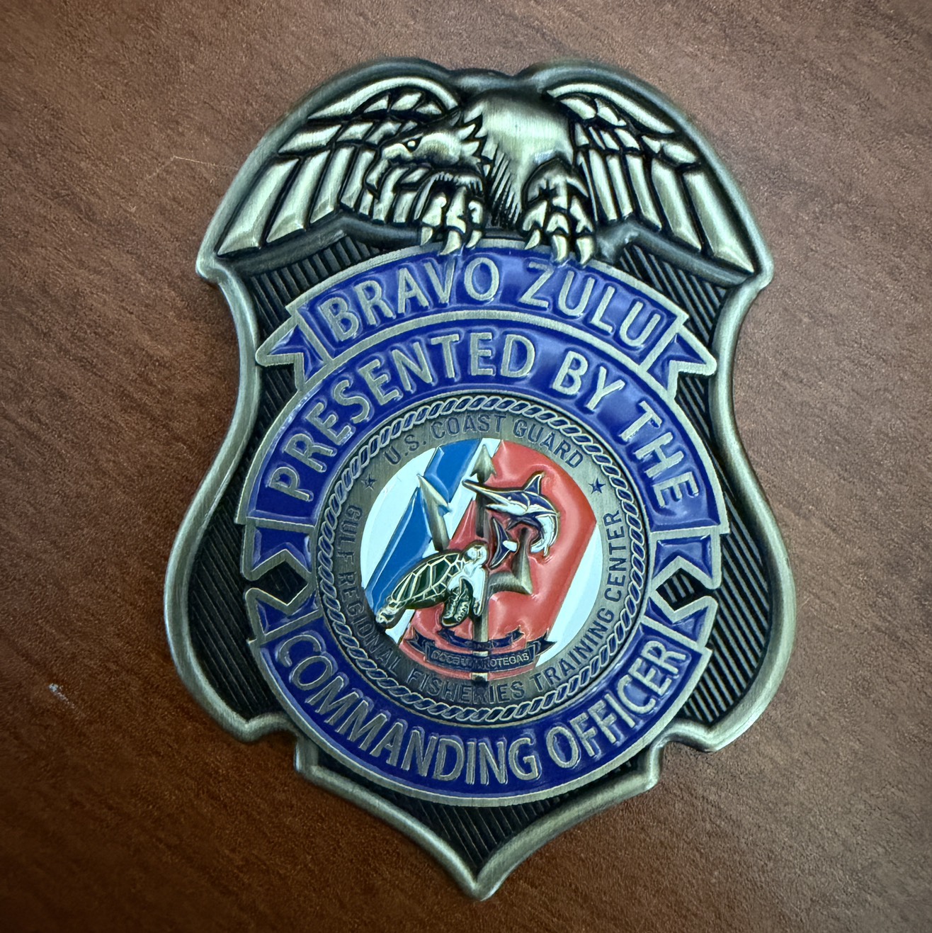 USCG Fisheries Bravo Zulu — back