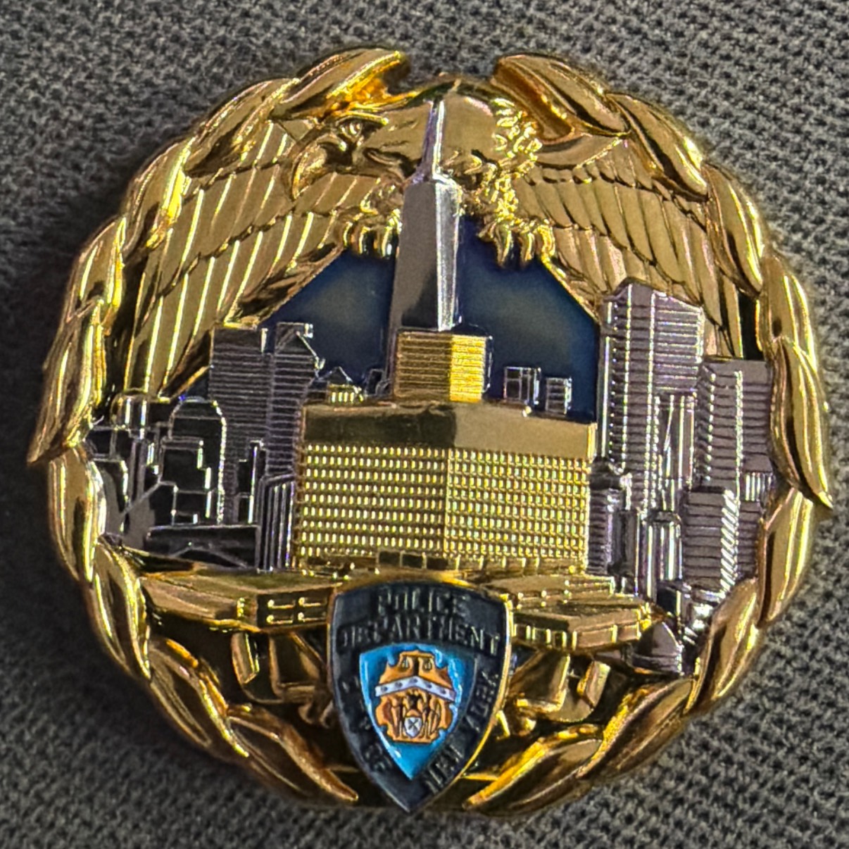 Police Commissioner — back
